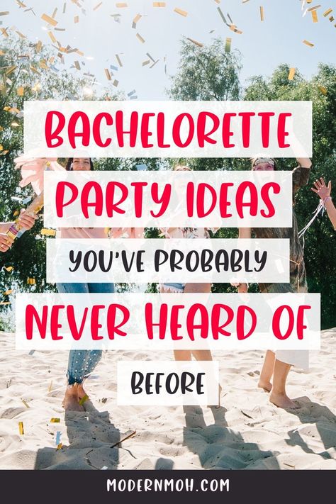 Looking for bachelorette party ideas that are anything but ordinary? This guide features 33 unconventional bachelorette party ideas that are creative and fun, perfect for any modern bride. Whether you're planning for a thrill-seeker or a budget-conscious celebration, you'll love these non traditional bachelorette ideas. Explore these fresh bachelorette party ideas now! | Bach Party Themes Bachelorette Party Themes Non Alcoholic, Low Cost Bachelorette Party Ideas, One Night Bachelorette Party, Non Drinking Bachelorette Party Ideas, Easy Bachelorette Themes, Small Bachelorette Party Ideas Simple, Bachelorette Theme Days, Non Traditional Bachelorette Party Ideas, Laid Back Bachelorette Party Ideas