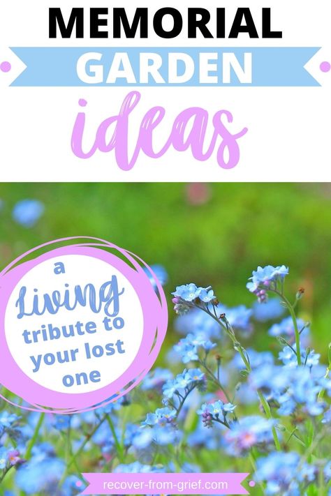 Memorial Garden Ideas - A Living Tribute To Your Lost One - Recover From Grief Corner Memorial Garden Ideas, Memorial Tree Planting Ideas, Memorial Landscaping Ideas, Tribute Garden Ideas, Memorial Yard Ideas, Small Memory Garden Ideas, Memorial Spot In Yard, Small Memorial Garden Ideas Diy, Home Memorial Garden Ideas