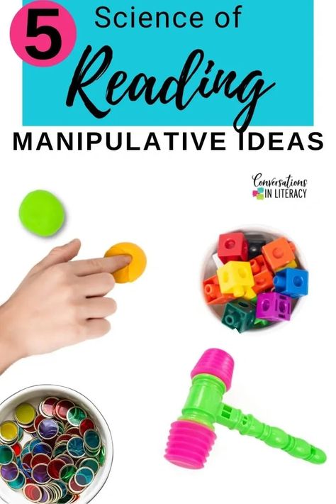 Phonemic Awareness Manipulatives, 1st Grade Rti Activities, Making Reading Fun In The Classroom, Science Of Reading First Grade Activities, Phonemic Awareness Activities First, Science Of Reading Manipulatives, Science Of Reading Small Groups, Literacy Centers 2nd Grade, Phonics Manipulatives