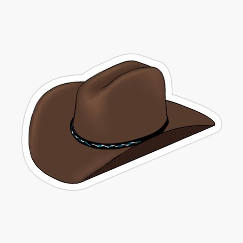 Western Emojis, Cowboy Hat Sticker, Emojis Aesthetic, Sombrero Cowboy, Zach Bryan, Cowboy Hat, Mary Kay, Cute Icons, Cowboy Hats