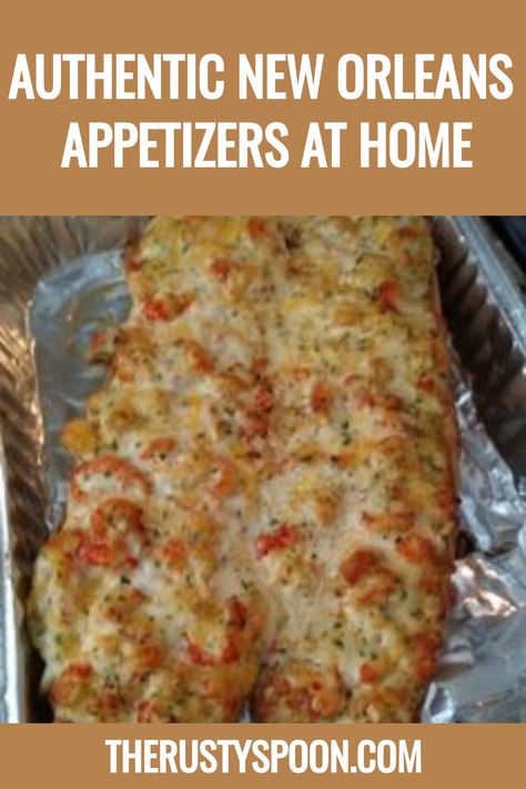 New Orleans Appetizers New Orleans Menu Ideas, New Orleans Inspired Food, New Orleans Cuisine Recipes, Creole Appetizers New Orleans, Southern Appetizer Recipes, New Orleans Dinner Recipes, New Orleans Tailgate Food, Cajun Themed Party Food, New Orleans Dishes