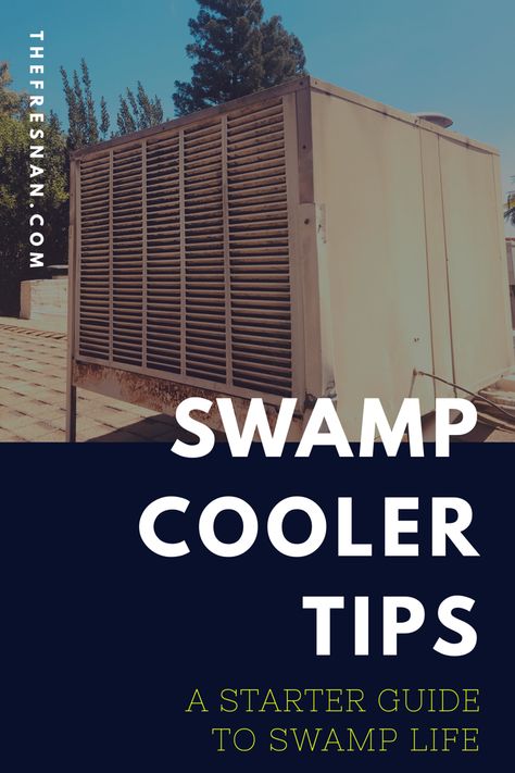 Cooler Tricks, Swamp Coolers, Swamp Cooler, Cool Bugs, Evaporative Cooler, Dry Heat, Electronics Mini Projects, Hot Days, Smell Good