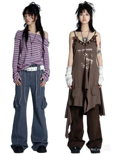 kinda a art blog — early 2000s japanese streetwear fashion Subversive Outfits, Subversive Aesthetic, Japanese Streetwear Fashion, Japanese 90s, Japanese Y2k, 2000s Japanese Fashion, Estilo Harajuku, Harajuku Outfits, Aesthetic Grunge Outfit