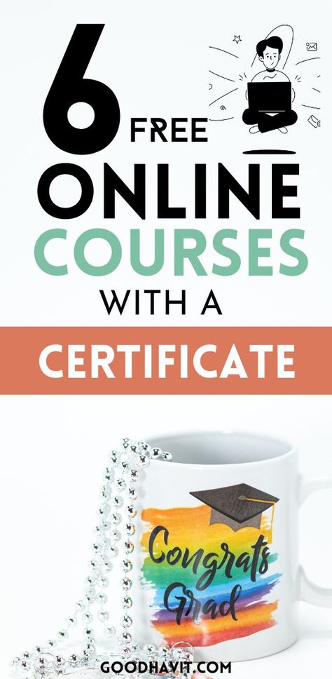 free online courses 45 Online Classes You Can Take For Free, Free Certified Online Courses, Free Online Training Courses, Free Digital Marketing Certifications, Free Training Courses, Sites For Free Online Courses, Business Courses Free, Free It Courses, Courses To Learn Online