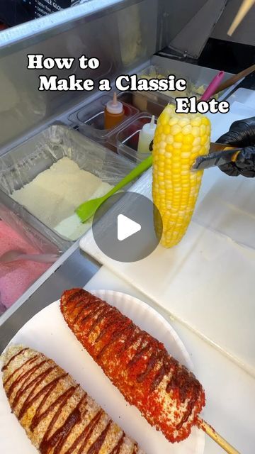 La Elotera on Instagram: "A sped of version of how we make our classic, #1 seller Classic Elote. See y’all Thursday-Sunday this week. Since we’re out in the elements We’ll probably keep those hours through these very cold nights. But spring is just around the corner!" Elote Bar Party Ideas, Elote Bar, Elotes Preparados, Elote Recipe, Party Bars, Very Cold, Cold Nights, Mexican Food, Mexican Food Recipes