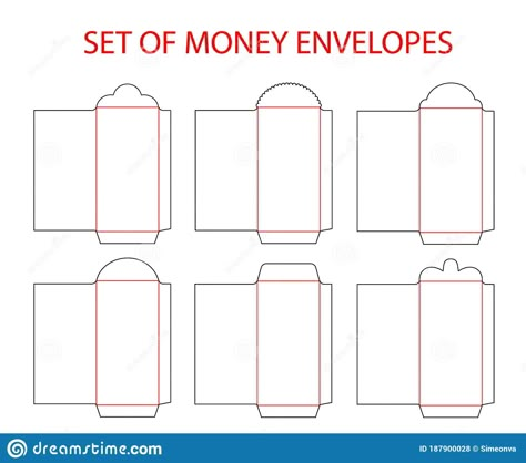 How To Make A Money Envelope, Money Envelope Template Free Printable, Money Envelopes Template, Lucky Money Envelope Design, Cricut Envelope Template, Money Envelope Design Wedding, Red Envelope Template, Money Envelope Design, Money Envelope Template