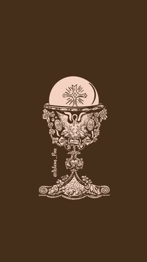 Eucharist Tattoo, Wallpapers Catolicos, Catholic Wallpaper Iphone, Wallpaper Catolico, Roman Catholic Art, Catholic Tattoos, Catholic Artwork, Catholic Aesthetic, Catholic Wallpaper