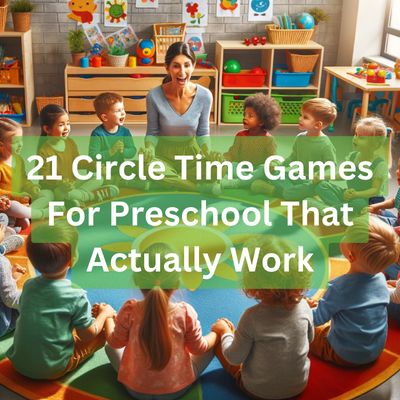 Table Top Games For Preschoolers, Large Group Activity Preschool, Grouptime Activities Preschool, Circle Theme Preschool, Fun Circle Time Games Preschool, Games To Play With Preschoolers Inside, Best Games For Preschoolers, Preschool Carpet Time Activities, Indoor Recess Games Preschool