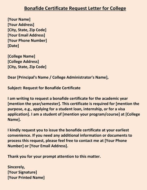 1. Bonafide Certificate Request Letter for College When searching for a Bonafide Certificate Request Letter ...  Read more[Top-5] Bonafide Certificate Application Request Letter Format (Word) The po... Format Of Formal Letter, Formal Letter Writing, Request Letter, Query Letter, Application Letter, College Names, Application Letters, Letter Format, Art Calligraphy