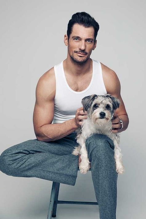 Getting A Dog, Dog Photoshoot, David James Gandy, David James, Pet Wellness, David J, Man And Dog, David Gandy, Christian Grey