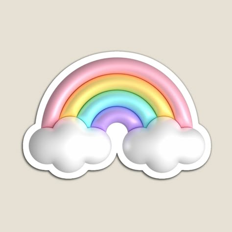 Compra mis diseños en productos de calidad. Apóyame en Redbubble #RBandME: https://www.redbubble.com/es/i/iman/lindo-arcoiris-de-AMDigitals/153692293.TBCTK?asc=u Rainbow Topper Printable, Happy Birthday Rainbow Topper Printable, Rainbow Stickers Aesthetic, Rainbow Topper, Birthday Tarpaulin Design, Tarpaulin Design, Rainbow Illustration, Unicorn Topper, Angel Clipart