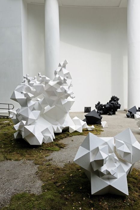 Venice Biennale, Sculpture Installation, Paper Sculpture, Land Art, Public Art, Art Plastique, Geometric Art, Exhibition Design, 인테리어 디자인