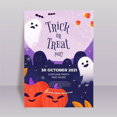 Halloween Party Flyer Design, Cute Halloween Poster, Halloween Flyer Design, Marcos Halloween, Halloween Poster Design, Halloween Invitaciones, Halloween Graphic Design, Halloween Party Poster, Photo Signature