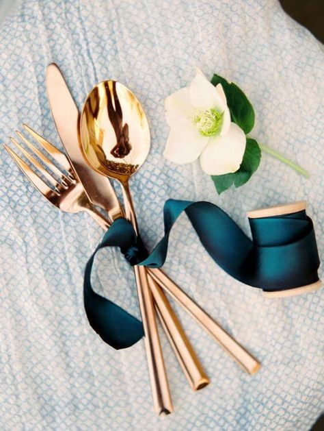 Rich and Decadent Copper + Teal Colour Palette - weddingsonline Metallic Wedding, Rustic Wedding Decorations, Copper Wedding, Teal Wedding, Blue Table, Big Wedding, Gold Copper, Mallard, Pretty Wedding