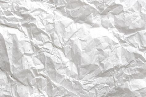 White crumpled paper background White Crumpled Paper, Aesthetic Cutouts, Crumpled Paper Background, Twitter Backgrounds, Crumpled Paper, Collage Design, Background White, Brown Aesthetic, Paper Background