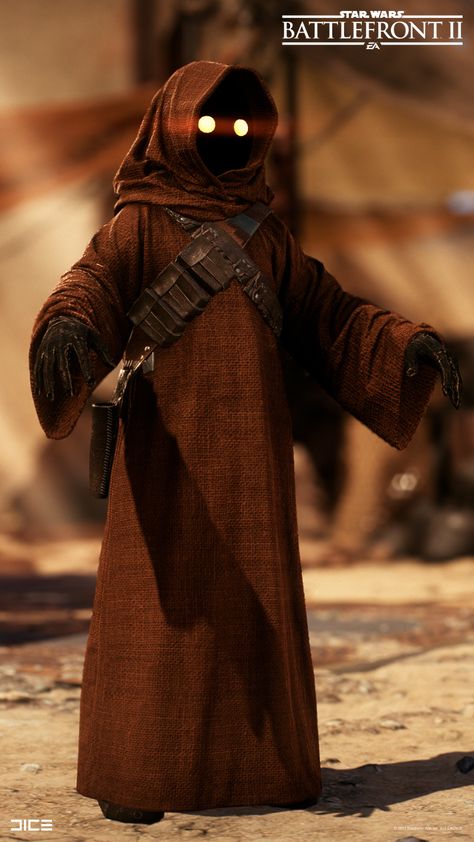 Jawa Cosplay, Jawa Costume, Star Wars 1313, Star Wars Jawa, Star Wars Battlefront 2, Battlefront 2, Duck Wallpaper, Dark Side Star Wars, Apocalyptic Fashion