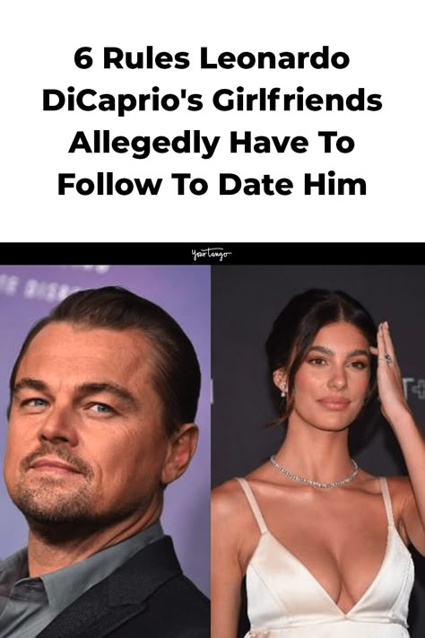 Leonardo DiCaprio has a vast repertoire of women he's dated, here are 6 things Leonardo DiCaprio's girlfriends allegedly have to do to date him. Leonardo Dicaprio Tuxedo, 1990s Leonardo Dicaprio, Leo Dicaprio Girlfriend, Leonardo Dicaprio With Girlfriend, Leonardo Dicaprio Once Said, Leonardo Dicaprio Parents, Leonardo Dicaprio Family, Leonardo Dicaprio Wife, Leonardo Dicaprio 1996