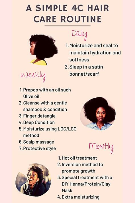 Must Have Hair Products For Natural Hair, Natural Hair Daily Routine, Taking Care Of Afro Hair, Short Natural Hair Care For Black Women, Afro Care Tips Hair Growth, Wash Day Routine For Hair Growth, Afro Hair Care Tips, Hair Regimen For 4c Hair, How To Take Care Of Type 4c Hair