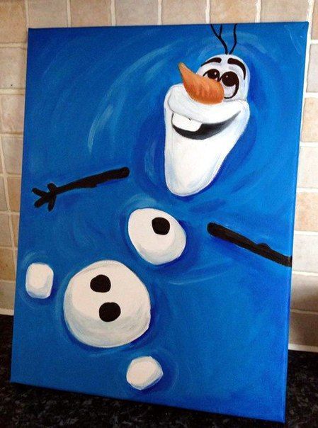 Easy Thing To Paint On Canvases, Kindergarten Christmas, ليلو وستيتش, Disney Canvas Art, Disney Canvas, Disney Paintings, Christmas Paintings On Canvas, Painting Ideas For Beginners, Simple Canvas Paintings