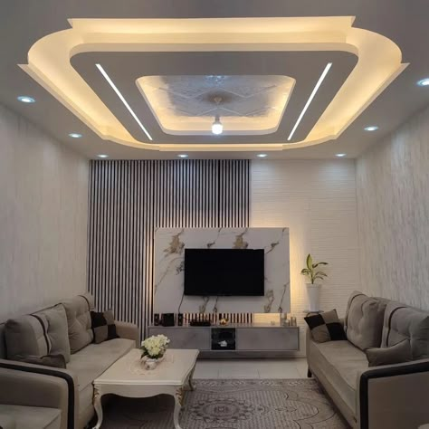 False Ceiling For Hall Living Rooms, Drawing Room False Ceiling Design, Simple False Ceiling Design, Luxury Ceiling Design, Simple Ceiling Design, Down Ceiling, Simple Ceiling, Down Ceiling Design, Fall Ceiling