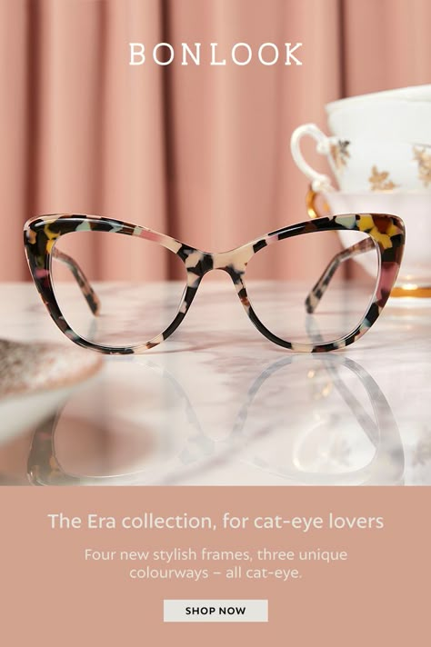 Women Eyeglass Frames, Designer Glasses Frames Women, Women Eyeglasses Latest Trends, Trending Eye Glasses For Women, Cat Eye Glasses Frames Prescription, Trending Glasses Frames, Cat Eye Specs, Best Eyeglass Frames, Cat Eye Glasses Frames Vintage