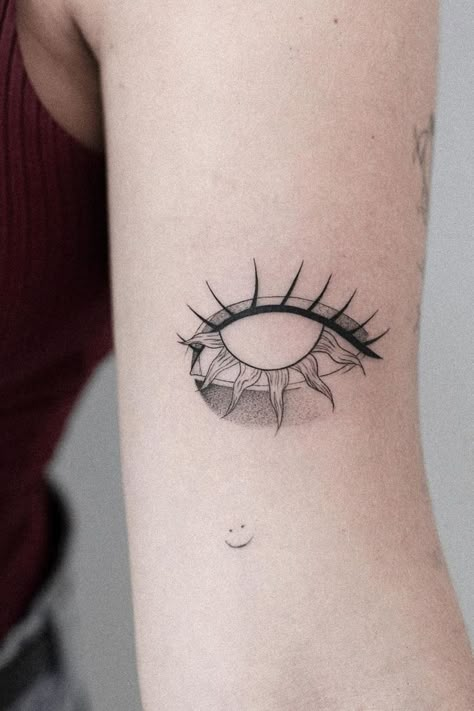 Third Eye Tattoos, Tato Minimal, Muster Tattoos, Tattoos Geometric, 얼굴 그리기, Tattoo Design Ideas, Eye Tattoo, Elegant Tattoos, Tattoo Supplies