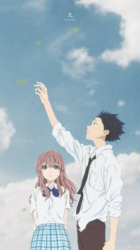 A Silent Voice Couple, A Silent Voice Wallpaper, The Silent Voice, A Silence Voice, A Silent Voice Manga, Silence Voice, A Silent Voice Anime, Japon Illustration, Anime Wallpaper Phone