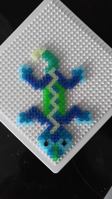 lizard perler beads Lizard Perler Beads, Gecko Perler Bead Pattern, Lizard Perler Bead Patterns, Perler Beads Designs Pattern, Melty Beads Patterns, Bead Lizard, Melt Beads Patterns, Hamma Beads Ideas, Easy Perler Bead Patterns