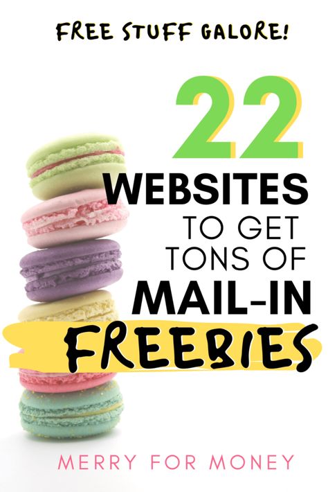 22 Best Sites to Score Free Product Samples By Mail 🎈 | Merry for Money Free Makeup Samples Mail, Free Samples Without Surveys, Freebie Websites, Free Sample Boxes, Free Coupons By Mail, Get Free Stuff Online, Couponing For Beginners, Freebies By Mail, Coupons By Mail