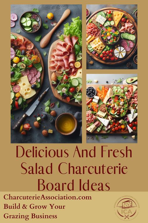 Who says salads have to be boring? Elevate your greens game with our Salad Charcuterie Board Ideas! 🥗🧀 From fresh veggies to gourmet toppings, we've got the scoop on crafting the ultimate salad spread. Check out our article for inspiration! #SaladCharcuterie #HealthyEating #GourmetSalads #FreshAndFlavorful #SaladInspiration #charcuterie #charcuterieideas 🥒🍅 Salad Charcuterie Board Ideas, Salad Charcuterie Board, Ultimate Salad, Salad Inspiration, Bday Celebration, Presentation Tips, Charcuterie Board Ideas, Food Boards, Fresh Salad