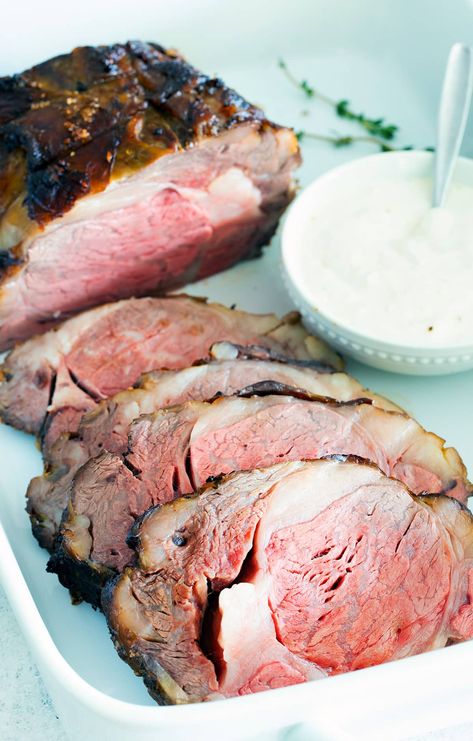 Reheat Prime Rib In Oven, Reheat Prime Rib How To, How To Reheat Prime Rib Slices, How To Reheat Prime Rib, Reheat Prime Rib In Air Fryer, Prime Rib In Oven, Prime Rib Rub Recipe, Reheating Prime Rib, Smoked Prime Rib Recipe