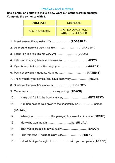 Suffixes Worksheets Grade 5, Pre Fix And Suffix Activities, Affixes Worksheet Prefixes And Suffixes, Prefix And Suffix Activity, Prefixes And Suffixes Worksheets 2nd Grade, Prefix Suffix Worksheet, Prefix And Suffix Worksheets 3rd Grade, Prefixes And Suffixes Worksheets Grade 4, Affixes Worksheet