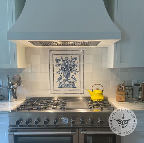 Home - Delft Tiles Delft Blue Tiles Kitchen, Azulejos Kitchen Backsplash, Delft Tiles Kitchen Backsplash, Amalfi Coast Interior Design, Delft Tile Kitchen, Portugese Tiled Kitchen, Portuguese Tile Kitchen, Portuguese Kitchen Design, Delft Tile Backsplash