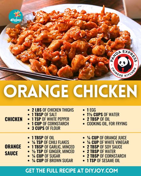 Panda Express Orange Chicken Recipe Easy, Panda Orange Chicken Recipe, Best Orange Chicken Recipe, Orange Chicken Panda Express, Copycat Panda Express Orange Chicken, Panda Express Orange Chicken Recipe, Copycat Panda Express, Schezwan Chicken, Panda Express Orange Chicken