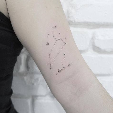 Luca Tattoo, Leo Constellation Tattoo, Tiny Tats, Constellation Tattoo, Leo Constellation, Constellation Tattoos, Tattoo On, Tattoo Design, Constellations