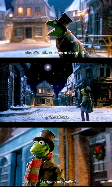 muppet christmas carol Sapo Kermit, Muppet Christmas, One More Sleep, Muppet Christmas Carol, Classic Christmas Movies, Fraggle Rock, The Muppet Show, The Muppets, Tis The Season To Be Jolly