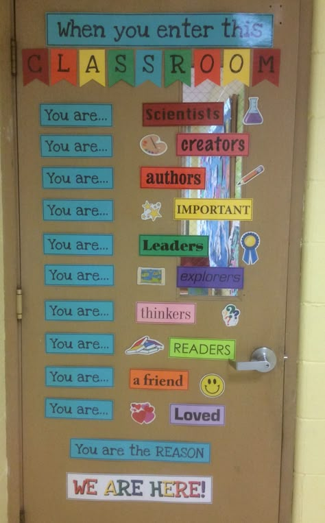 Welcome To Our Classroom Sign Poster, Class Welcome Chart, Class Welcome Sign, Welcome To The Classroom Ideas, Welcome Sign Preschool, Welcome To Our Classroom Sign Doors, Welcome To Our Classroom Door, Welcome To Our Class Door Display, Welcome Charts For Classroom Ideas