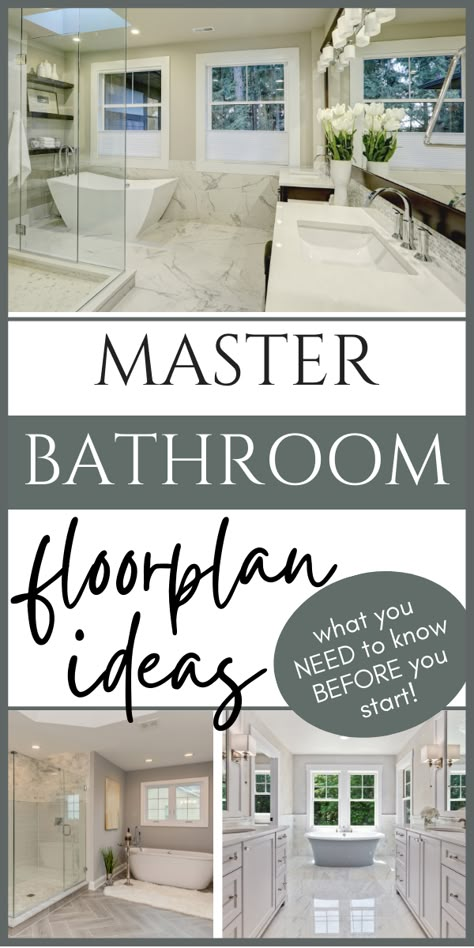 Master Suite Bathroom Layout, Large Bathroom Ideas Layout, Large Bathroom Remodel Layout, Master Bath Addition Layout, Large Bathroom Design Layout, Bathroom Floorplan Layout Ideas, Adding A Bathroom To A Bedroom, Master Bath And Closet Remodel, Adding Master Bath To Bedroom