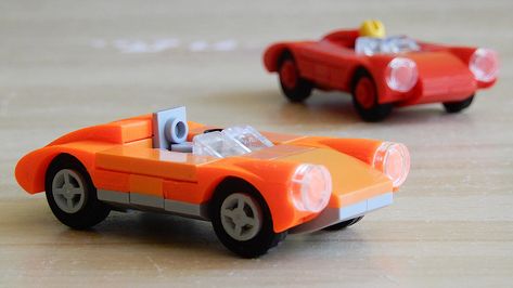 How to Build Small Roadster (MOC - 4K) | youtu.be/fyzcyOJBaj… | František Hajdekr | Flickr Lego Garage, Cute Lego, Easy Lego Creations, Lego Racers, Car Papercraft, Roblox Studio, Mini Robot, Lego Kits, Lego Building Instructions