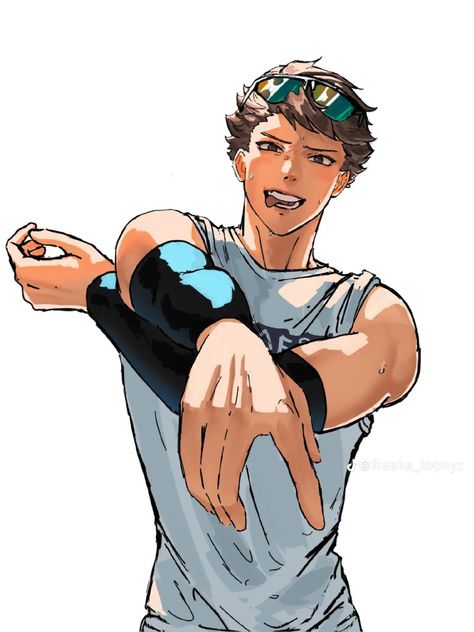 Oikawa Fanart Timeskip, Oikawa Brazil, Oikawa Time Skip, Oikawa Fanart, Tooru Oikawa, Rocket Pop, Oikawa Tooru, Time Skip, Kageyama Tobio