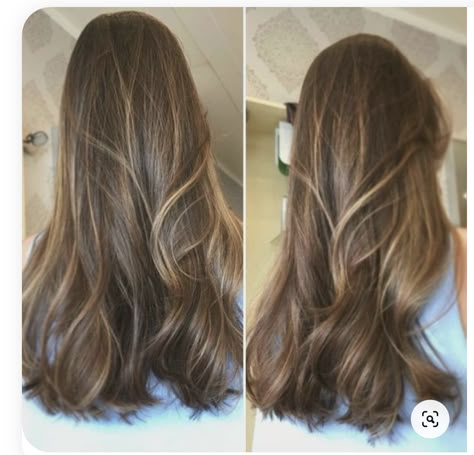 Balayage On Brunette Hair, Balayage On Brunette, Hairstyles Formal, Baylage Hair, Hairstyles Weave, Hairstyles Simple, Aesthetic Hairstyles, Hairstyles Aesthetic, Brunette Hair With Highlights