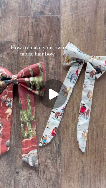 Diy Bow Barrette, Free Hair Bow Pattern, Sew Bows Diy, Big Fabric Bows Diy, How To Make Fabric Hair Bows, How To Make Bows From Fabric, How To Tie A Fabric Bow, Make Hair Bows Out Of Ribbon Diy, How To Make A Bow For A Dress