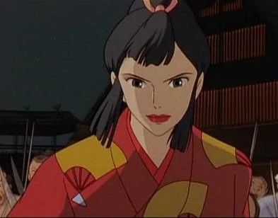 Lady Eboshi Studio Ghibli Women, Ghibli Women, Sophie Calcifer, Sosuke Ponyo, Princes Mononoke, Ghibli Nature, Lady Eboshi, Ghibli Girls, Ghibli Screencaps