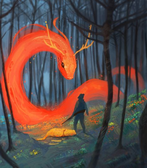 Fire Snake, Mythical Creatures Fantasy, Eyes Artwork, Fallout Art, Fantasy Beasts, Fantasy Monster, Fantasy Creatures Art, Creature Feature, Mythical Creatures Art