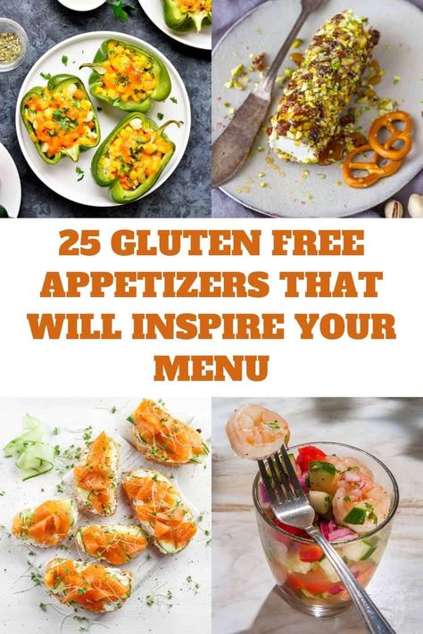 Gluten Free Potluck Recipes, Gluten Free Appetizers Easy, Gluten Free Thanksgiving Appetizers, Gluten Free Dairy Free Appetizers, Gluten Free Potluck, Gluten Free Finger Foods, Gluten Free Apps, Gluten Free Recipes Appetizers, Gluten Free Party Food