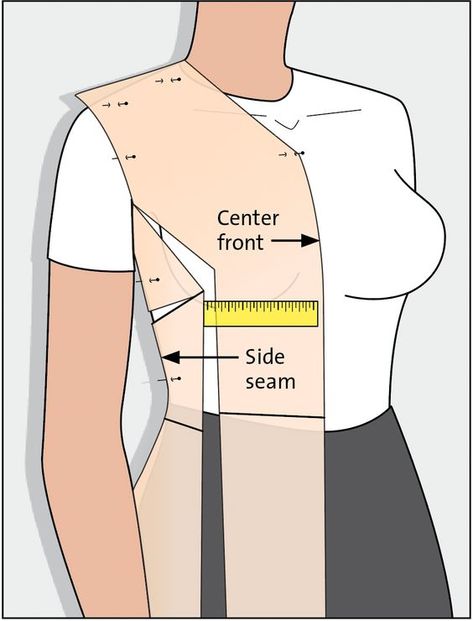 Pattern Drafting Tutorials, Sewing Measurements, Sewing Alterations, Sewing Tutorials Clothes, Sewing Crafts Tutorials, Sew Ins, Blouse Drafting Patterns, Diy Blouse Pattern, Couture Sewing Techniques