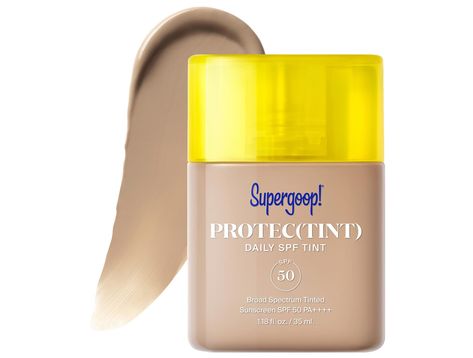 Check out this product at Sephora.com - Supergoop! Protec(tint) Daily SPF Tint SPF 50 Sunscreen Skin Tint with Hyaluronic Acid and Ectoin - 24N Skin Tint, Tinted Spf, Dior Makeup, Sunscreen Spf 50, Foundation Shades, Skin Serum, Makeup Items, Spf 50, Makeup Skin Care