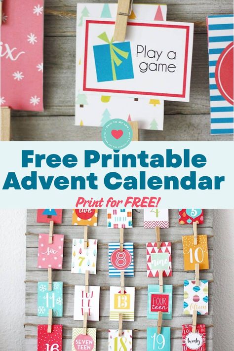 Looking for a fun and creative way to count down to Christmas with your kids? Check out our free printable advent calendar for kids! This advent activity calendar is filled with exciting activities that will keep your little ones entertained all December long. Simply download, print, and start the festive fun today! Get ready for a month of joy, laughter, and memorable moments with our free printable advent calendar. Spark holiday cheer and create beautiful memories with your family this season. Kids Advent Activity Ideas, Christmas Calendar Activities, Kids Christmas Advent Calendar, Activities For Advent Calendar, Virtual Advent Calendar, Advent Calendar Cards Printable, Diy Christian Advent Calendar, Christmas Countdown Printable Free, Advent Countdown For Kids