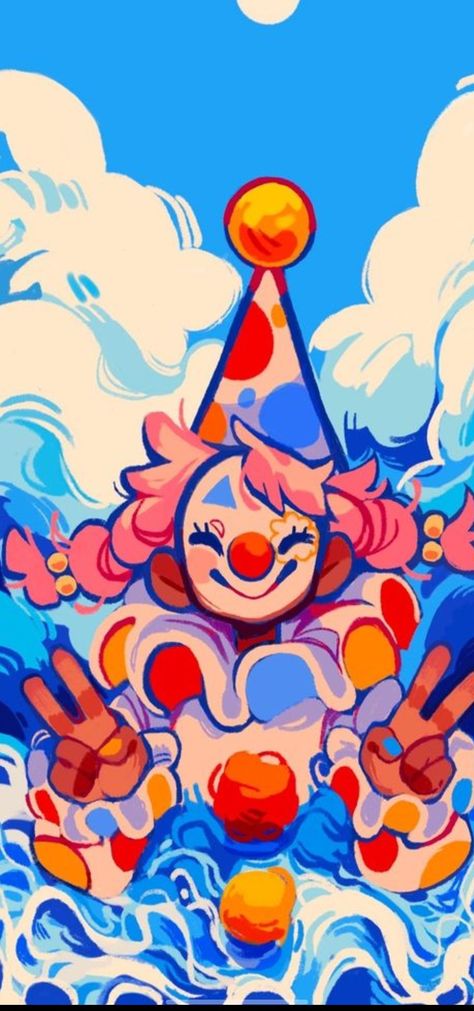 Clown Desktop Wallpaper, Clown Wallpaper Iphone, Clown Aesthetic Wallpaper, Clown Core Wallpaper, Clown Wallpaper, Clowncore Wallpaper, Peppa Pig Wallpaper, Dnd Backgrounds, Scary Backgrounds