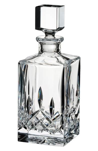 Main Image - Waterford Lismore Clear Square Lead Crystal Decanter Fantasy Kitchen, Waterford Crystal Lismore, Swarovski Crystal Figurines, Waterford Lismore, Crystal Pattern, Crystal Stemware, Crystal Glasses, Crystal Decanter, Decanter Set